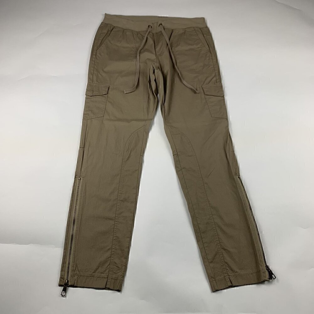 XCVI Tan Straight Leg Pants